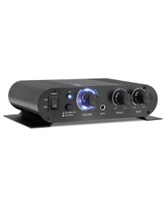 Pyle Home PFA330BT 90-Watt Mini Blue Series Compact Bluetooth Amp